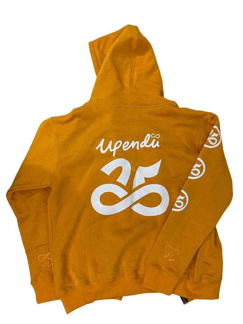 Womens Upendi Signature Zip Hoody - Golden Curry