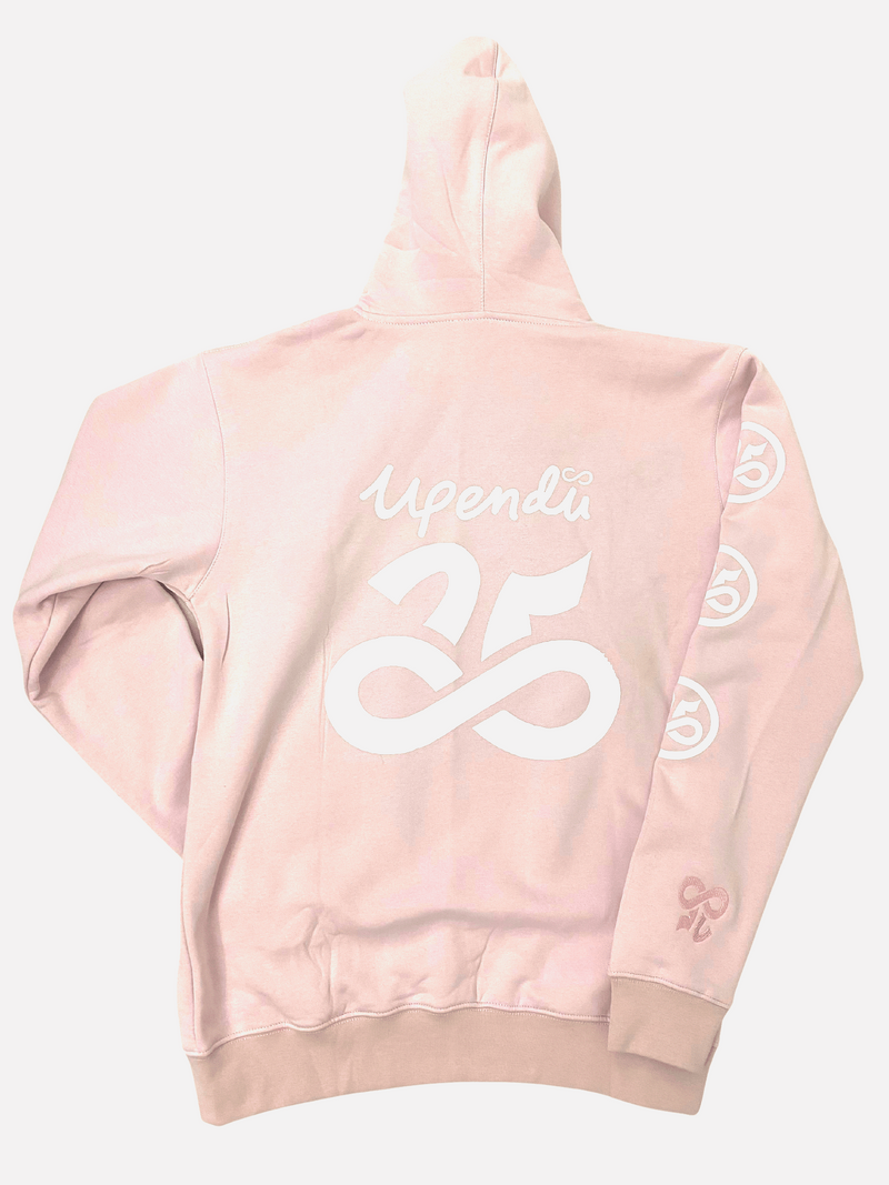 Womens Upendi Signature Zip Hoody - Pink Blossom