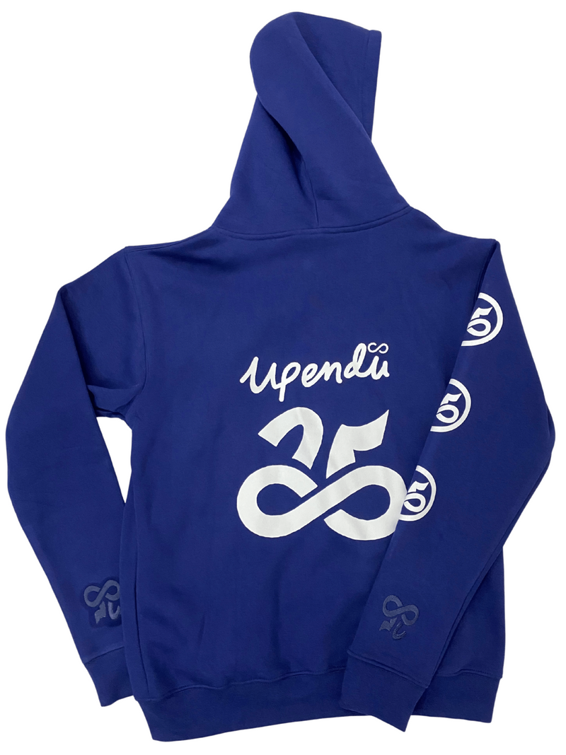 Womens Upendi Signature Zip Hoody - Blue