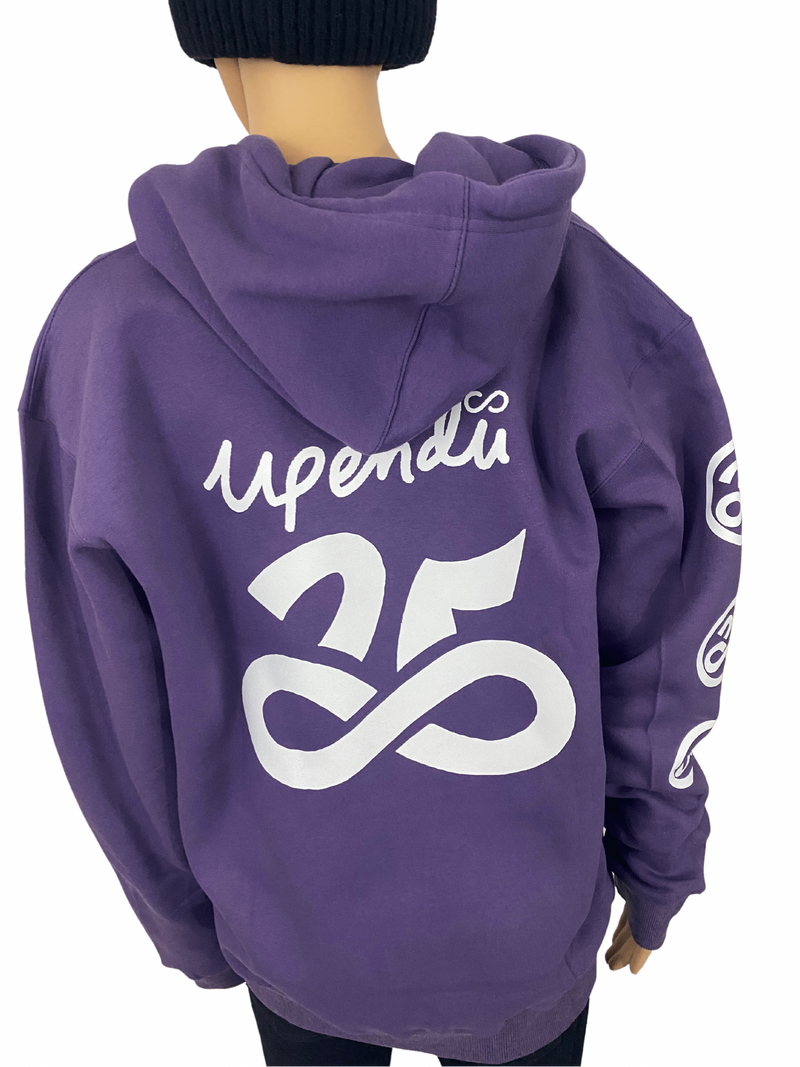 Womens Upendi Signature Zip Hoody - Purple