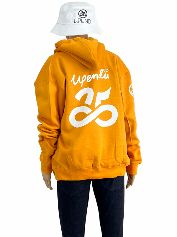 Womens Upendi Signature Zip Hoody - Golden Curry