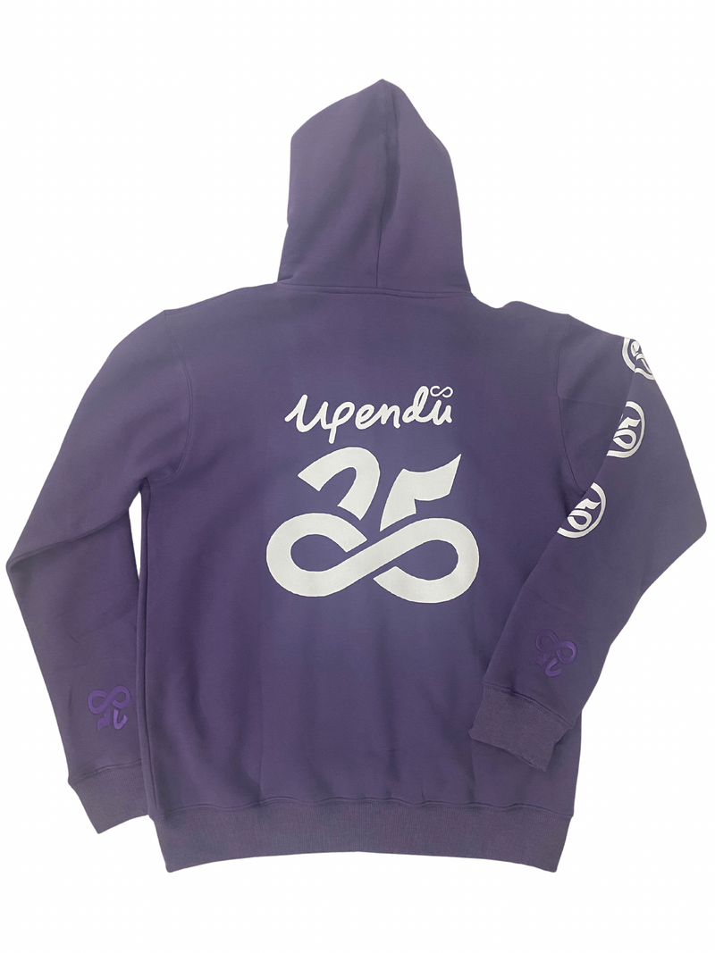 Womens Upendi Signature Zip Hoody - Purple