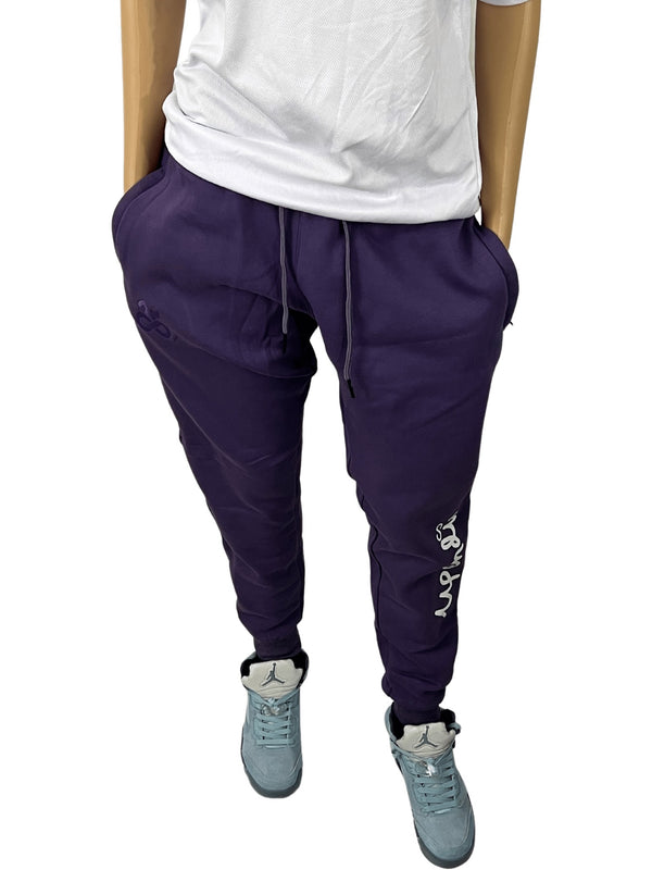 Mens Upendi Signature Sweatpants- Purple